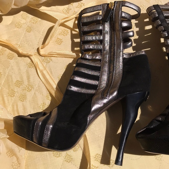 Sexy open toe  hand made Behnaz Kanan - Picture 5 of 8